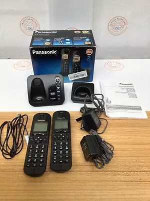Panasonic KX-TGC222EB Cordless Phones W/ Answering Machine • £18