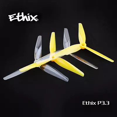 HQProp 5.1X3.3X3 Ehix 5133 3-Blade Propeller Set (2x CW / 2x CCW) Poly Carbonate • $4.49