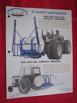 1977 Broyhill 3 Point Hitch Sprayers Brochure • $10