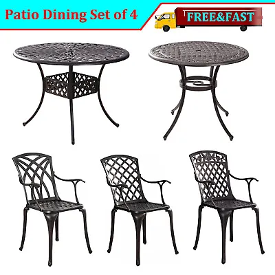 Withniture Outdoor Patio Dining Sets With Umbrella Hole Garden Furniture Set • $149.99