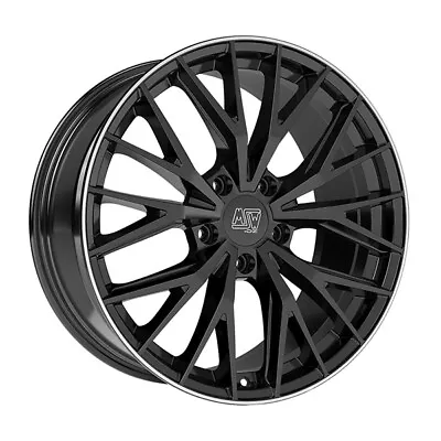 Alloy Wheel Msw Msw 44 8.5x20 5x114.3 Gloss Black+diamond Lip W19416507tga • $452