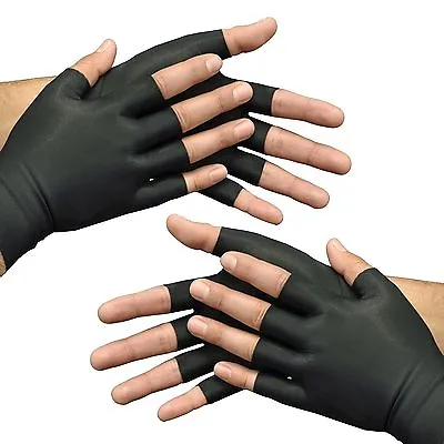 £9.89 • Buy Compression Gloves For Arthritis Support Rheumatoid Hand Pain Relief Fingerless