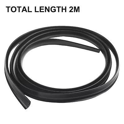 2m Seal Strip Trim/For Car Front Windshield Sunroof Weatherstrip Rubber Black. • $10.38
