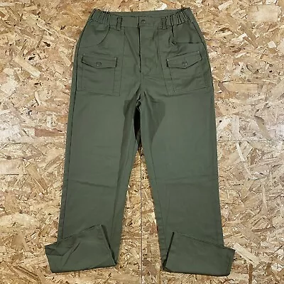 Vintage 80s 90s Boy Scouts Of America Army Green Pants Size 34  X 34  • $16