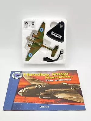 Atlas Editions Handley Page Hampden Bomber WWII 1:144 Scale Model • £17.80