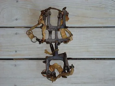 1 Pair Of Vintage Crampons Military Surplus Ice Cleats. Marked #7 • $22