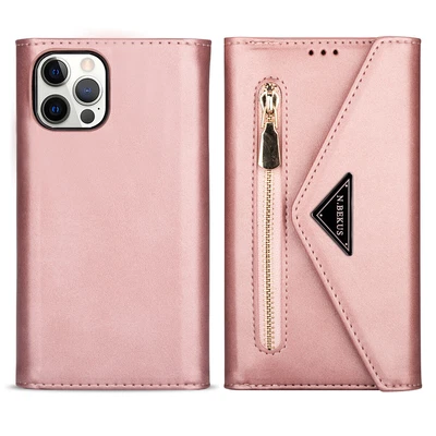 $19.02 • Buy For IPhone 14 13 12 11 Pro Max XS XR 8 7 Leather Zipper Wallet Case Purse Cover