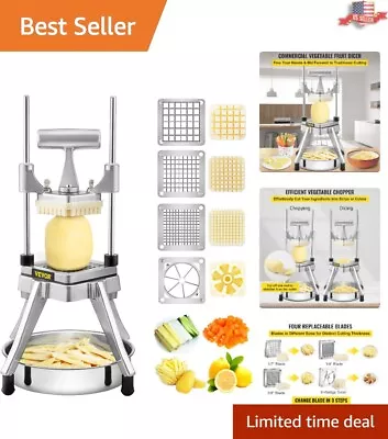 Commercial Vegetable Fruit Chopper - Stainless Steel - Multipurpose - Heavy Duty • $108.53