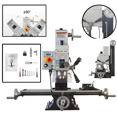 Multi-functional Drilling Milling Machine Brushless Motor Home Bench Drill Lathe • $1858.50