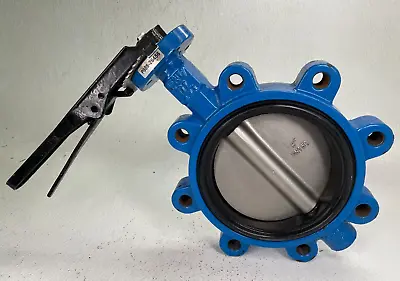Lug Style Butterfly Valve 6  255-psi Epoxy Coated DI Body Stainless Steel Disc • $229.38