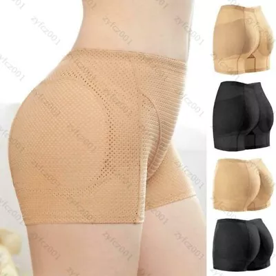 £8.99 • Buy Women Ladies Silicone Padded Butt Hip Panties Bum Enhancing Knickers