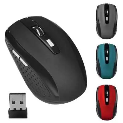 £4.67 • Buy 2.4GHz Wireless Cordless Mouse Mice Optical Scroll PC Laptop Computer + USB