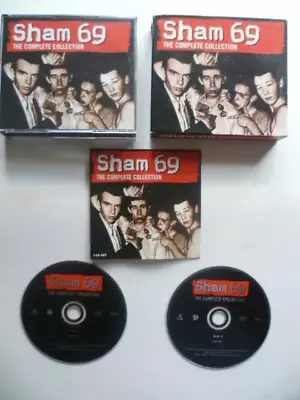 RARE (2 DISCS ONLY)  The Complete Collection Sham 69 2004  CD Box Set SMETD021 • £9.95