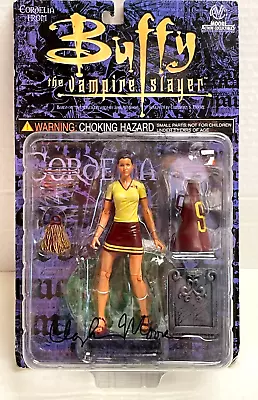 Buffy Vampire Slayer 5.5  Cordelia Action Figure Clayburn Moore Autograph MOC • $36.44