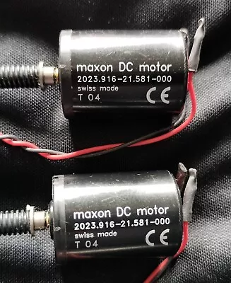 2- Maxon DC Motors 2023.916.21.581-000 Swiss Made • $79