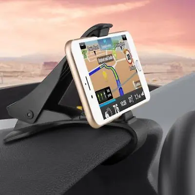 NON-SLIP DASHBOARD CAR MOUNT GPS PHONE HOLDER DASH CLIPPER STAND For SMARTPHONES • $15.19