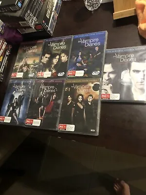 The Vampire Diaries Complete Seasons 1-7 Region 4 Dvds • $90