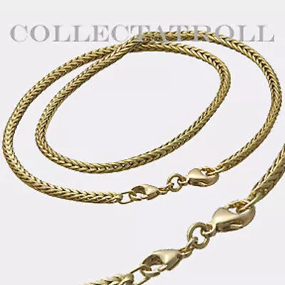 Authentic Trollbeads 14K Gold Necklace WITHOUT LOCK  16.5  • $2559