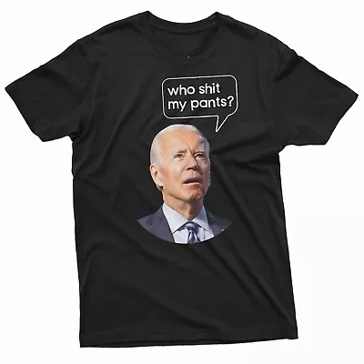 Funny Anti Joe Biden T Shirt Conservative Tee Trump Lover Republican Gifts • $16.99
