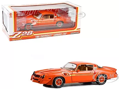 1980 Chevrolet Camaro Z28 Hugger Red Orange 1/18 Diecast By Greenlight 13658 • $69.99