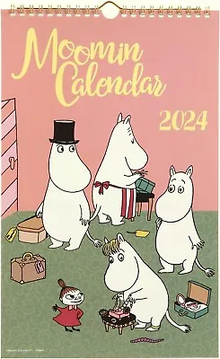 Moomin Calender Gakken Stable 2024 Wall Calendar Original Drawing 2024 January • $44.90