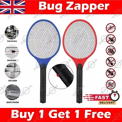 £10.35 • Buy Electric Fly Insect Swatter Swat Bug Mosquito Wasp Zapper Killer Electronic
