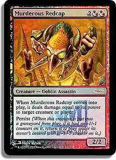 Murderous Redcap (FNM) FOIL Promo PLD Creature Special MAGIC MTG CARD ABUGames • $5.15