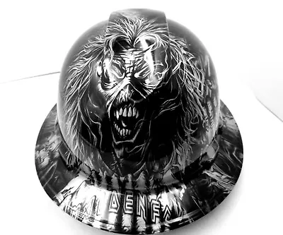 $51.99 • Buy Hard Hat Custom Hydro Dipped , OSHA Approved FULL BRIM , IRON MAIDEN EDDIE NEW