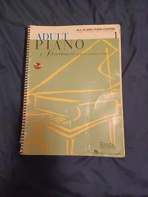 Adult Piano Adventures All-In-One Lesson Book 1  By Nancy Faber • $4.99