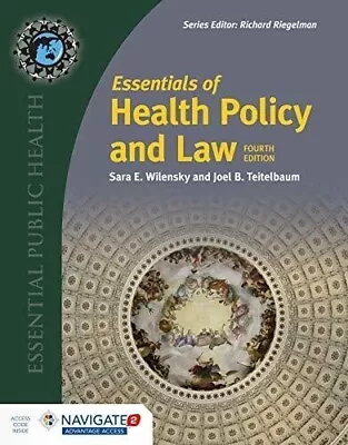 Like NEW Essentials Of Health Policy & Law Unread 4th Edition 2020 Wilensky • $14.99