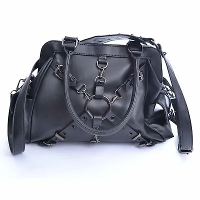 £36.95 • Buy Vixxsin Mission Bag Ladies Black One Size Goth Punk Emo Handbag Women Gothic