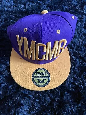 YMCMB Baseball Cap Hat Adult Adjustable Purple Orange Bnwot • £12.99