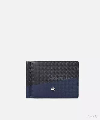 Montblanc Extreme 2.0 Wallet 6cc With Money Clip • $385