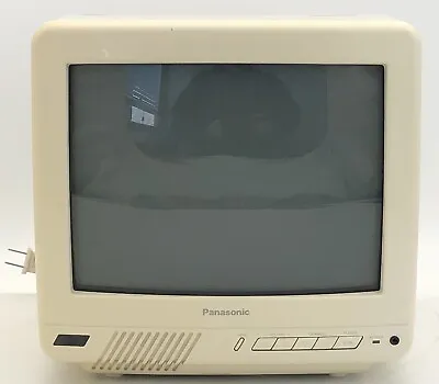 Vintage 1992 Panasonic CTN-1050R 10  Color CRT Tube TV Retro Gaming Monitor • $99.95