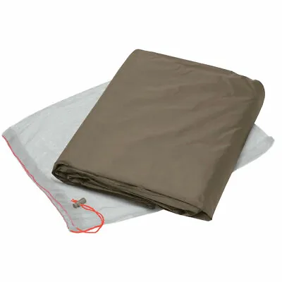 Vaude FPC Badawi 6P Bodenschutzwanne Tent Zeltbodenschutz Plane 6-Personen Braun • $179.98