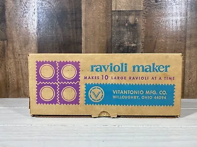 Vintage Ravioli Maker Vitantonio MFG. CO. Made In USA • $14.99