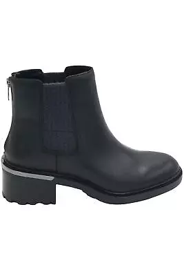 Vince Camuto Leather Chelsea Boots Kelivena Black • $32.29