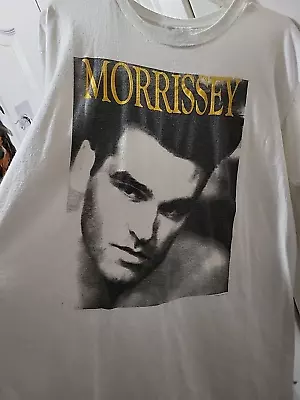 Vintage Morrissey Concert Tee Vintage Mens Size S M L 234XL Zc2305 • $21.84