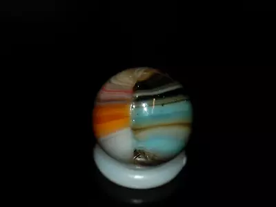 Jabo HTF Scalawag Two Seam Multi-Color Marble With Gr Aventurine Small 17/32  • $3