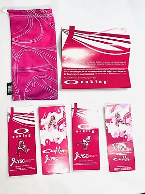 Oakley Sunglasses Pink Pin Collection Breast Cancer Foundation YSC Limited Edit • $89.99