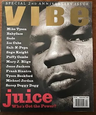 Mike Tyson - Vibe Magazine - September 1995 • $35