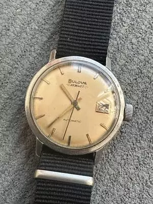 Vintage Bulova Military Watch Vietnam War Automatic Winding US Army Working Item • $292.99