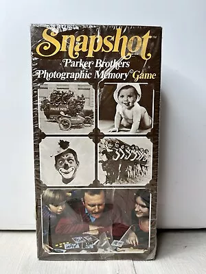 New Vintage 1972 Snapshot By Parker Brothers Photographic Memory Game NOS • $19.99