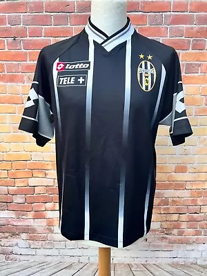 Juventus 2000/01 Lotto Mens Medium Training Football Shirt Vintage Original • £59