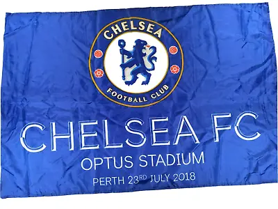 Chelsea FC Optus Stadium Supporters July 2018 Flag Pre-Owned • $14.97