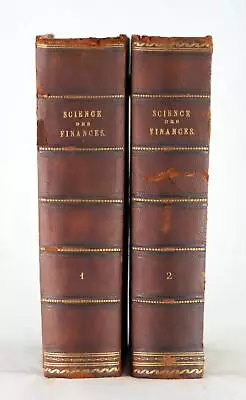 Paul Leroy-Beaulieu 1888 Traité De La Science Des Finances Public Finance • $124.95