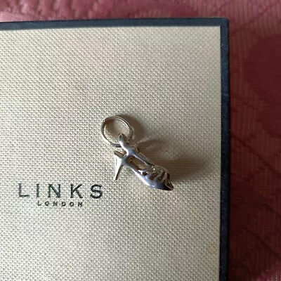 Links Of London Silver Heel Sandal Shoe Hallmarked Charm  New Condition • £19.99