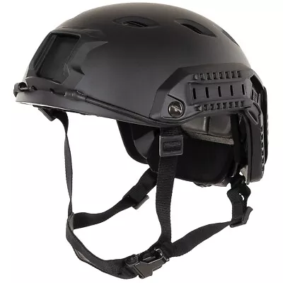 MAX Airsoft FAST Helmet Paratroopers Style Rails Lightweight ABS Black Film  • £49.43