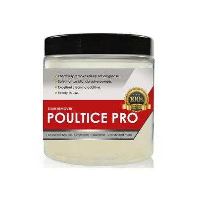  Marble Stain Remover  - Oil And Grease Remover - 200 Grams PSRP POULTICE PRO • £12.99