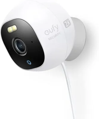 Eufy 2K Outdoor Security Camera Spotlight Color Night Vision IP67 + 32GB SD Card • $50.99